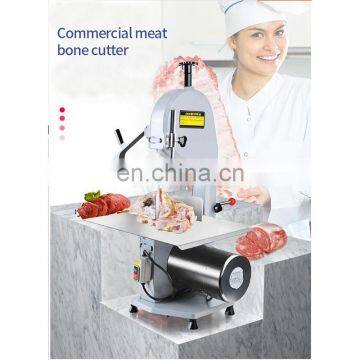 Electric Commercial Band Saw Frozen Fish Meat Cutting Machine / Kitchen Equipment Bone Saw/ Portable Meat Saw Machine photo-7