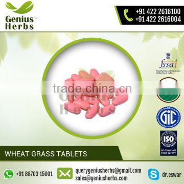 High Quality 100% Natural Wheat Grass Tablets for Sale