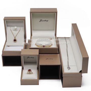 New Design Handmade Promotiona Jewelry Packing Box Necklace/ Earring /Ring Paper Gift Set Box