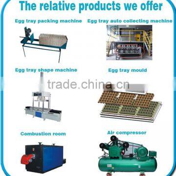 Custom Small Capacity Waste Paper Egg Tray Forming Machine With Six Layer Metal photo-5