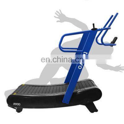 strong body Curved Treadmill for HIIT Self Powered Running Machine Commercial Gym exercise equipment