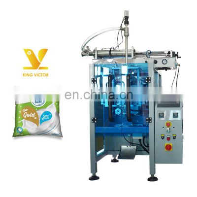 Automatic coconut water aseptic pouch juice milk filling packing machine