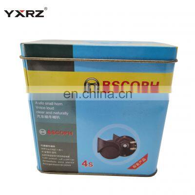 Super Loud Waterproof Dual Tone 410Hz 510Hz Motorcycle Horn Speaker Elephant Snail Car Horn
