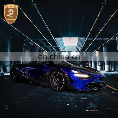 Top Car For McLaren 720S Body Kit Hood Engine Carbon Fiber Material