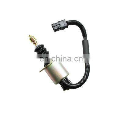 D59-105-22-A Excavator solenoid valve for electric parts  fuel Shut Off /stop Solenoid valve