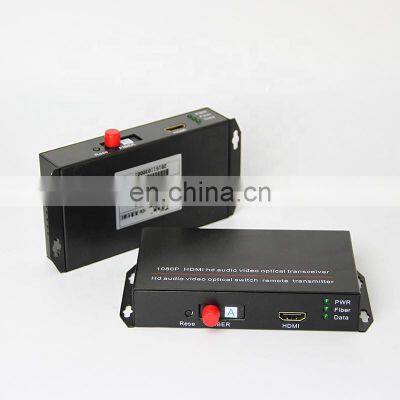 1 Pair Single Mode H D M I Transmitter And Receiver 1080P Video & Audio Fiber Optic Extender photo-5