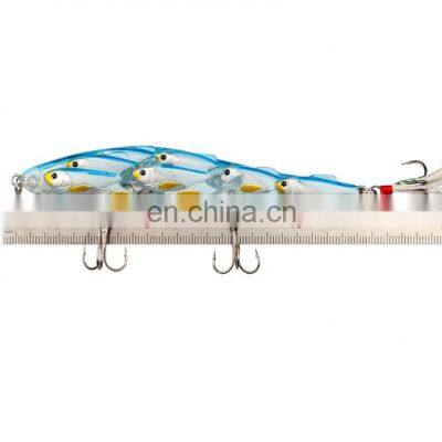 Top Sales New Minnow Lure 12cm/15g Top Water Hard Artificial Bait Shoal of Fish Minnow Fishing Lure photo-5