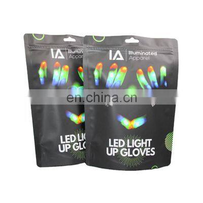 Custom LOGO Clear Zip Lock Plastic Underwear Zipper Swimming Clothes Packaging Bag photo-3