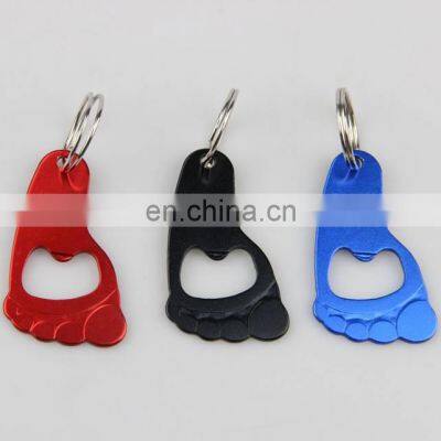 Personalized Engraved Bottle Openers, Foot Shaped Bottle Opener Keychain photo-5