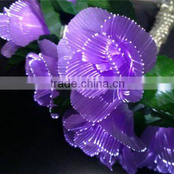 led optical fiber flower battery lights for christmas ,party decorate