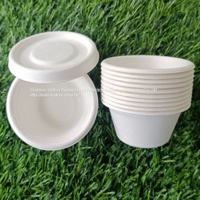 2oz 50ml Biodegradable Compostable Disposable Sugarcane Bagasse Party Supplier Paper Cup