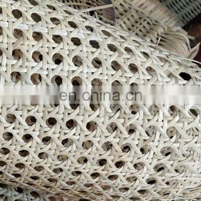 Cheap price Rattan Webbing Roll Width 100% Natural Rattan Cane Webbing Woven Mesh Webbing Half Bleached from wholesale Viet Nam