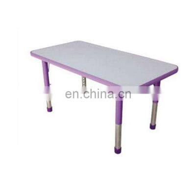 Professional plastic preschool kids table and chair set