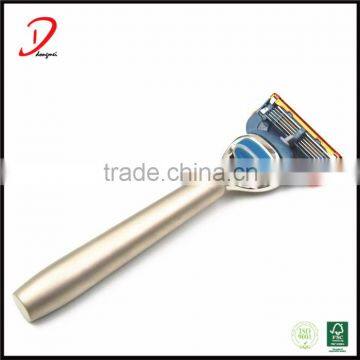 High Quality Metal Handle Shaving Razor and Razor Stand photo-3