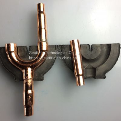 U Refnet Joint Copper Branch Pipe Fitting For TCL VRF Air Conditioning SF-BY06