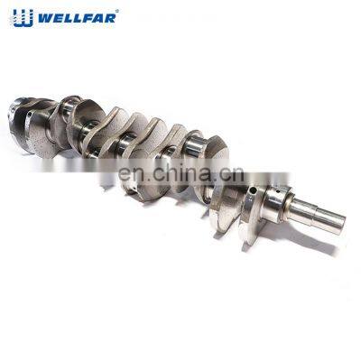 China Factory Custom Metal Alloy Crankshaft 6136-31-1110 For Kamasu 6D105 photo-3