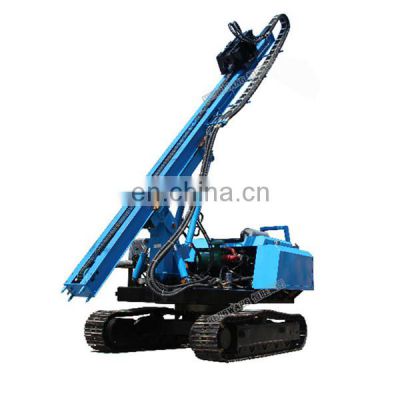 Solar pile driver drop hammer pile driver ramming machine prices