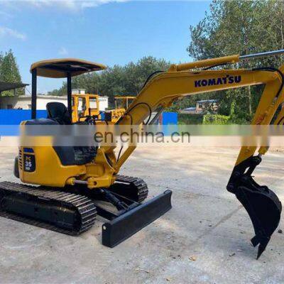 Original komatsu pc35 mini excavator , Komatsu digging machine , Used komatsu pc30 pc35 pc40