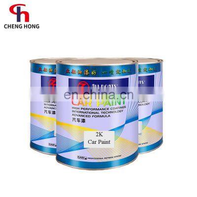 factory Automotive repair painting acrylic solid color car refinish paints 2K car paint