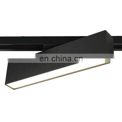 Linear Spotlight Lighting 12W LED Pendant Track Light With Magnetic Track Rail