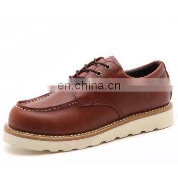 Men's Cow Leather  composite construction safety shoes with steel toe work boots