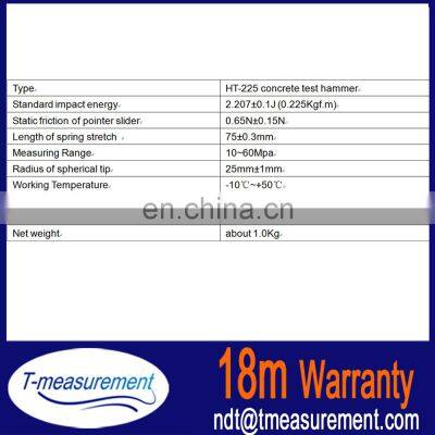 Taijia Original Testing Concrete Schmidt Swiss Digital Rebound Test Hammer Concrete Test Swiss Hammer Sclerometer photo-4