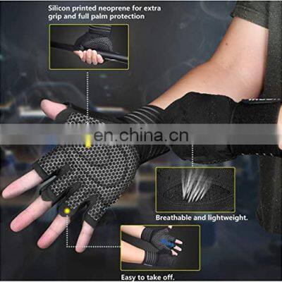 Gym Gloves New Fashion Design Outdoor Wrist Cloth Gym Sports Gloves photo-5