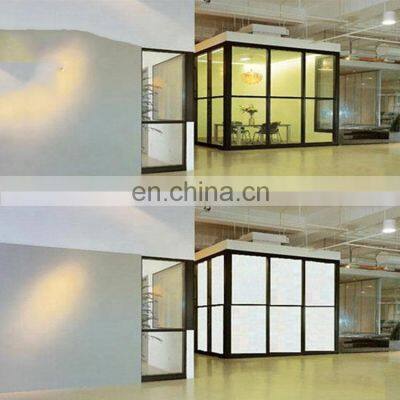 Blue Adhesive Privacy Dimmable Tint Smart Glass Film Car Switchable PDLC Film SPD Window Glass Film photo-3