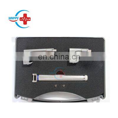 HC-G030 High Quality Normal Titanium Steel Laryngoscope Set with bulbs for Infant Children Adult