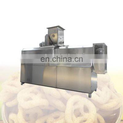 Double Screw Corn Flakes Puff Snack Extruder Puffed Corn Making Machine