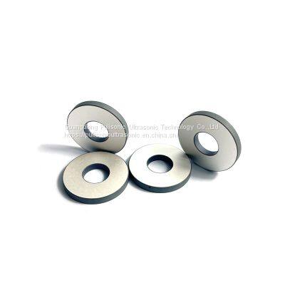 Piezoelectric Pzt Element Ultrasonic Cleaning Transducer Material Lead Zirconate Titanate Ceramic Ring 25x10x3mm photo-3
