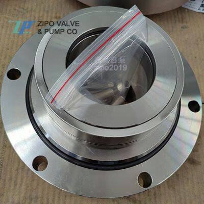 ZCMSD type double seal-face wear-resistant hard alloy cartridge mechanical seal for slurry or mud pump with external flushing