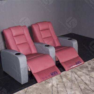 LS-9108 Home Movie Theater Sofa With Diamond Stiching photo-2