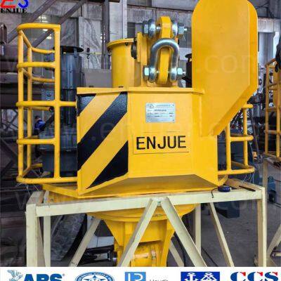 Enjue Electric Hydraulic Motor Drive Slewing Lifting Hook Block for Port Gantry Crane Smag Lifting Hook for Spreader photo-3