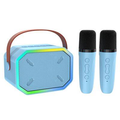 Mini Portable Kids Karaoke Machine Microphone USB KTV Singing Musical Toys Player For Kids Children Christmas Gift