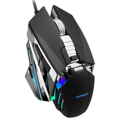 New design FV-507 computer gaming mouse wired dpi ajustable gamer mouse anti slip high quality programmable mechanical mouse