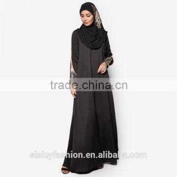 2016 abaya online shopping and fashion design lace abaya muslim women ladies abaya D291