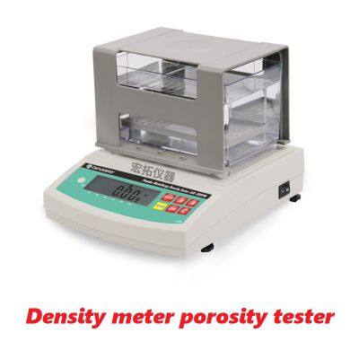 Density meter porosity tester
