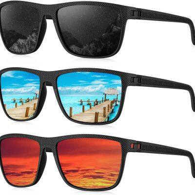 Polarized Sunglasses for Men, Lightweight SunGlasses with UV Protection for Driving Fishing Golf