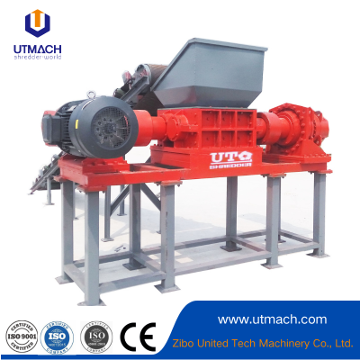 High-density processing and IoT-enabled double shaft shredder