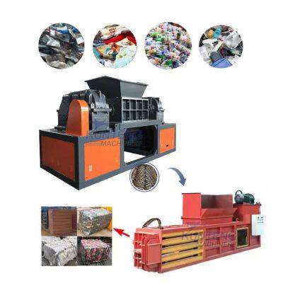 Waste Treatment Machinery for Manufacturing Plant Waste Crusher Machine Waste Shredder and Baler