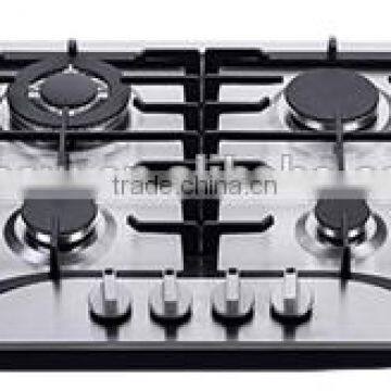 hign quality four burner stainless steel gas hob