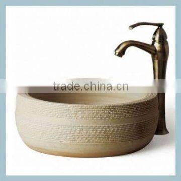 Wholesale Luxury Spanish Style hand painted ceramic toilet sink urinal