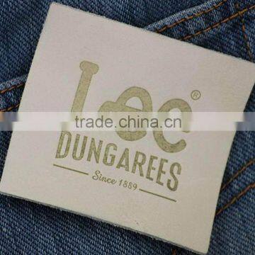 Cheap Price Custom Latest Jeans Real Leather Patches photo-3