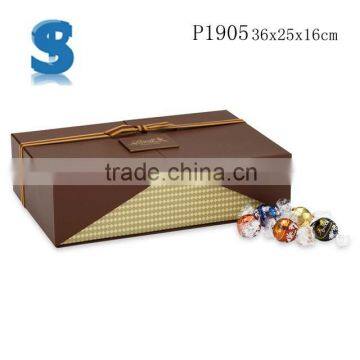 Fashion Decorative Chocolate Gift Boxes Ramadan Date Packaging Box P1905