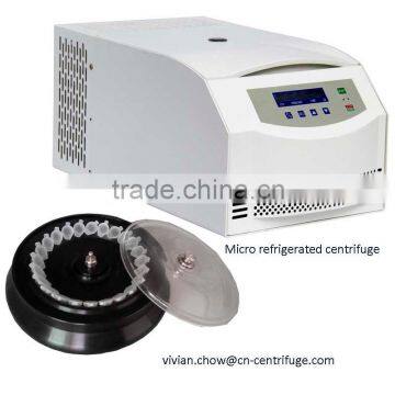 24*1.5/2ml micro cooling centrifuge, refrigerated centrifuge, micro capacity refrigerated centrifuge