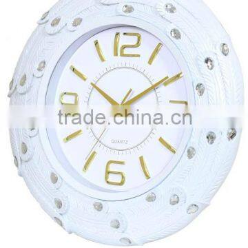 Home Goods Plastic Round Wall Clock