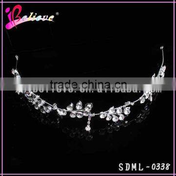 Metal Silver Headband,bling Bling Crystal Rhinestone Hairband Wholesale Women Hairband photo-4