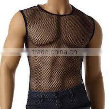 Men's Net Sleeveless T-Shirt