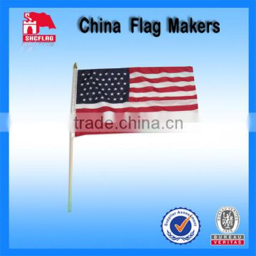 American Stick Flags For World Cup 2014 Promotion                        
                                                Quality Choice